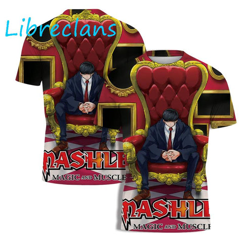 T-shirt Mashle Magic and Muscles Full Print 8