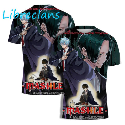 T-shirt Mashle Magic and Muscles Full Print 6