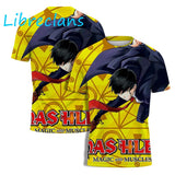 T-shirt Mashle Magic and Muscles Full Print 3